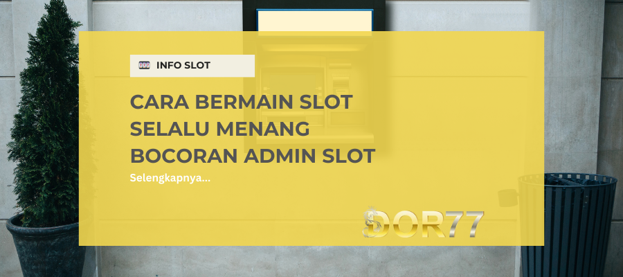 cara main slot online